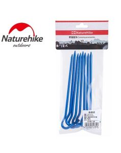 Naturehike Camping‧Tent‧Tools‧Tent Aluminum Nails (8 Pack) 16cm Blue