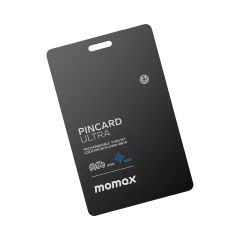 Momax - PinCard Ultra Mini 充電式迷你 Find My 全球定位器 (支持 UWB) BR18 BR19D