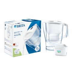 Brita Aluna XL 3.5L Water Filter Jug (White) with MX Pro BTA-AXL-W-MXP