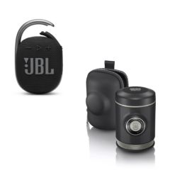 (Bundle Sale) JBL Clip 4 Portable Waterproof Speaker + Wacaco Picopresso Portable Coffee Machine Bundle-CP