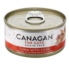 Canagan - 吞拿魚伴蟹肉貓罐頭 (75g) #WA75 CANA-WA75