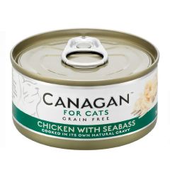 Canagan - 雞肉伴鱸魚貓罐頭 (75g) #WB75 CANA-WB75