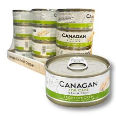 Canagan - 新鮮雞肉貓罐頭 (75g x 12罐) #WC75_12 CANA-WC75-12