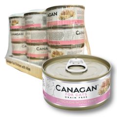 Canagan - Chicken with Ham|Cat Can (75g x 12 Cans) #WH75_12 CR-CANA-WH75-12