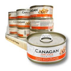 Canagan - Tuna with Prawns|Cat Can (75g x 12 Cans) #WP75_12 CR-CANA-WP75-12