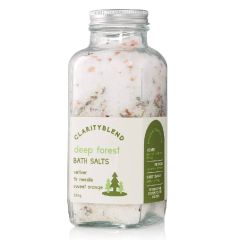 Clarity Blend Aromatherapy - Deep Forest Bath Salts 335g CR-CBA-BST-DPFR-335