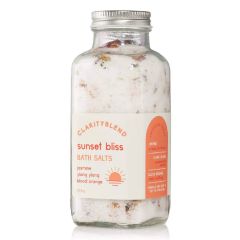 Clarity Blend Aromatherapy - Sunset Bliss Bath Salts 335g CR-CBA-BST-SSBL-335