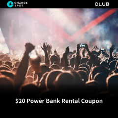 The Club 白金卡會員尊享 - $20 CHARGESPOT 充電券