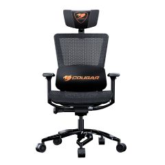 COUGAR - ARGO Gaming Chair (Black/Black Orange) CHRCR-ARGO-all