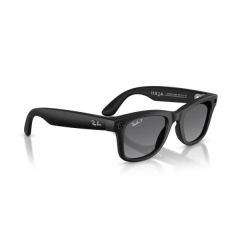 Meta Ray-Ban - Wayfarer (Gen 2) 智能眼鏡 霧面黑色 偏光漸變石墨色鏡片 (大) 高鼻樑架 [平行進口] RW4012-601ST353 | CKA36121