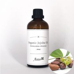 Aster Aroma Organic Jojoba Oil (Simmondsia sinensis) - 100ml CL-020010010O