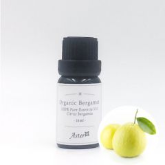 Aster Aroma Organic Bergamot Essential Oil (Citrus bergamia) - 10ml CL-020060010O