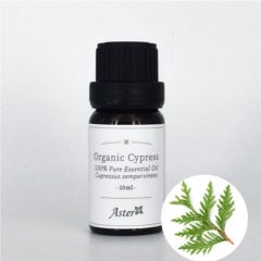 Aster Aroma Organic Cypress Essential Oil (Cupressus sempervirens) - 10ml CL-020140010O