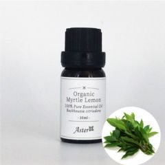 Aster Aroma Organic Lemon Myrtle Essential Oil (Backhousia citriodora) - 10ml CL-020340010O
