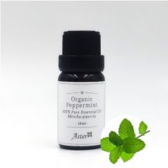 Aster Aroma Organic Peppermint Essential Oil (Mentha piperita) - 10ml CL-020560010