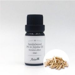 Aster Aroma 3% Sandalwood (Santalum album) in Organic Jojoba Oil (Simmondsia chinensis) - 10ml CL-020490005