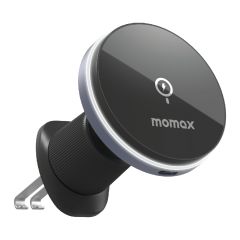 Momax - Q.Mag Mount 5 15W magnetic wireless charging car vent mount CM25A CM25A