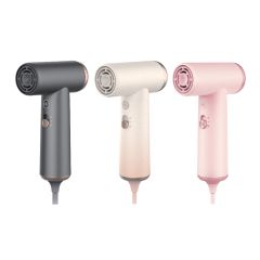 COSHARE - HP10 Super Mini Hair Dryer (GunMetal/Pink/Khaki) CO_HP10_ALL