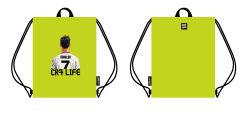 [eVoucher]CR7® LIFE - Drawstring Bag Ronaldo Anime White CR-1156