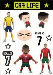 [eVoucher]CR7® LIFE - Stickers Small Size CR-1200