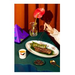 [電子禮券]  香港W酒店 - 紫米豚肉糭  (一隻裝) CR-22RD-W-Pork