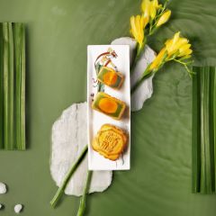 [電子換領券]香港萬麗海景酒店 - 迷你班蘭蛋黃月餅(6件裝)
