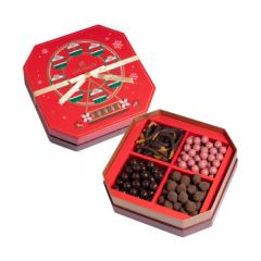 [eVoucher] LUCULLUS - Blissful Ferris Wheel Assorted Chocolate Gift Box (8pcs) CR-23XMAS-LUC04