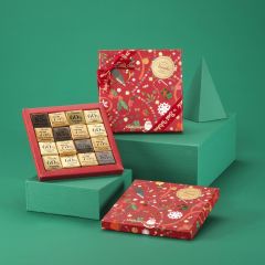 [eVoucher] Venchi - Christmas 16pcs Napolitains Gift Box CR-23XMAS-VHl04