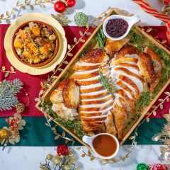 FEAST - Slow-cooked Roast Turkey with Stuffing (Sliced) (1pc) CR-23XMAS-XT102