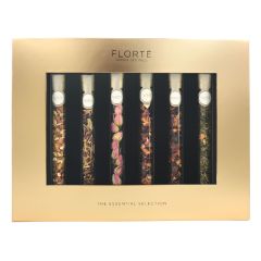 [Evoucher] Florté - Glass Tubes Tea Set 6P CR-24MAXS-FLTTUBE