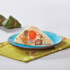 [E Voucher] Hung Fook Tong - Black truffles rice dumpling with Chinese ham, dried scallop, mushroom and pork voucher (1pc)