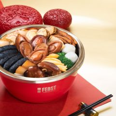 FEAST - 鮑魚珍饈豐食盆菜 (4-6人) [冷凍] CR-25CNY-FAPC01