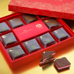 [電子換領券] Lady M® - Lady M X La Maison du Chocolat 流心開心果士多啤梨朱古力曲奇禮盒 CR-25CNY-LADYM01