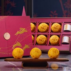 [電子換領券] 1957 & Co. X 十里洋場 X 家上海 - 賞月●品茗禮盒 - 經典迷你奶黃月餅(六個)及醇香茗茶(兩罐) CR-25MAF-1957-02