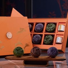 [電子換領券] 1957 & Co. X 十里洋場 X 家上海 - 賞月●品茗禮盒 - 全新滋味迷你流心奶黃月餅(六個)及醇香茗茶(兩罐) CR-25MAF-1957-03