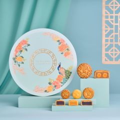 [Evoucher] The Fullerton Ocean Park Hotel Hong Kong - The Fullerton Eight Treasures Deluxe Mooncake Gift Box CR-25MAF-FOP02
