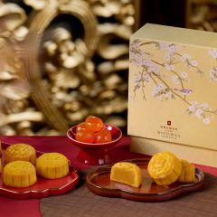 [電子換領券]港島香格里拉大酒店 - 夏宮迷你奶黃月餅（八件裝） CR-25MAF-ISL01