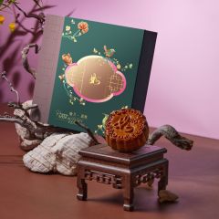 [eVoucher] Nina Hospitality - White Lotus Seed Paste with Two Yolks Mooncake (4pcs/box) CR-25MAF-NINA-01