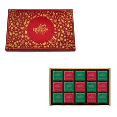 GODIVA - 聖誕片裝巧克力禮盒15片裝 CR-25XMAS-GD03
