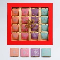 [Evoucher] LUCULLUS - Vibrant Crystal Carre Gift Box (16pcs) CR-25XMAS-LUC03