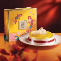 [電子換領券] 國金軒 - 金箔燕窩花香椰汁凍糕 CR-26CNY-CC01-All