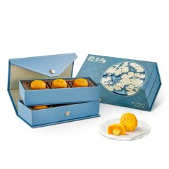 [eVoucher] Imperial Patisserie - (Extra Rich) Lava Durian Mooncakes (Fancy Series 6pcs) CR-26MAF-IP05