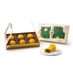 [eVoucher] Imperial Patisserie - Soft-Centered Pistachio Mooncakes (Fancy Series 6pcs) CR-26MAF-IP07