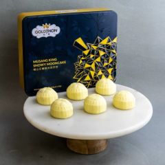 Goldthon - Musang King Snowy Mooncake (60gx6pcs) CR-26MAF-IW01