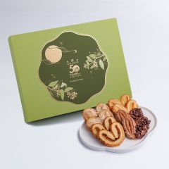 [電子換領券] 龍島 - 花影流輝蝴蝶酥 (24件裝)禮盒 CR-26MAF-LUC03