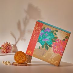 [電子換領券] 如心酒店集團 - 雙黃白蓮蓉月餅 (每盒4件)