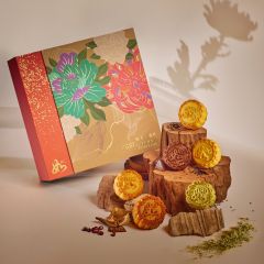 [電子換領券] 如心酒店集團 - 花好月圓迷你雜錦月餅 (每盒6件)