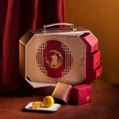 [電子換領券] 香港麗思卡爾頓酒店 -「尊貴燕窩奶黃月餅」禮盒 (八個裝) CR-26MAF-RCHK-02