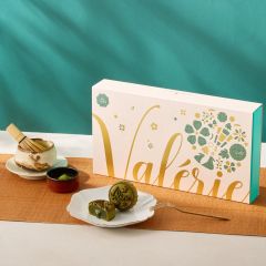 [電子換領券] Valérie - 流心宇治抹茶月餅 – 八件裝禮盒