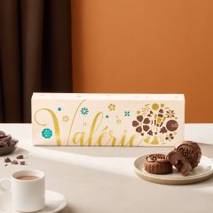 [電子換領券] Valérie - 流心朱古力榛子月餅 – 四件裝禮盒